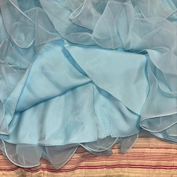 Miss Elliette Light Blue Formal Kids Dress - Picture 5 of 16